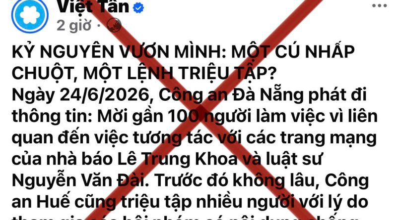 BẢN CHẤT CỦA “TƯƠNG TÁC” TRÊN KHÔNG GIAN MẠNG: KHÔNG THỂ LÀ CÁI CỚ ĐỂ VI PHẠM PHÁP LUẬT