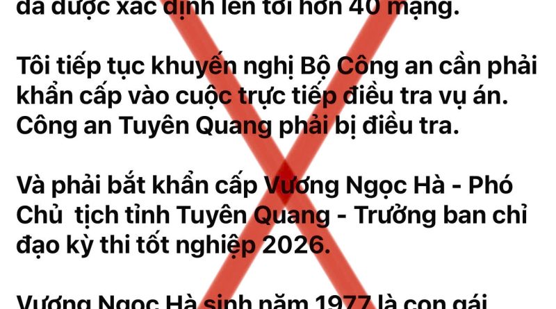 ĐỪNG BIẾN SUY ĐOÁN THÀNH “BẢN ÁN”