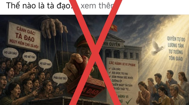 GẦN 28 TRIỆU TÍN ĐỒ – MINH CHỨNG THUYẾT PHỤC PHẢN BÁC LUẬN ĐIỆU XUYÊN TẠC VỀ TỰ DO TÍN NGƯỠNG, TÔN GIÁO Ở VIỆT NAM