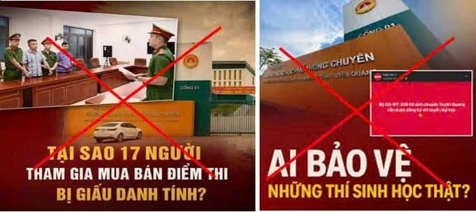 PHẢN BÁC CÁC LUẬN ĐIỆU XUYÊN TẠC, CHỐNG PHÁ CỦA CÁC THẾ LỰC THÙ ĐỊCH LIÊN QUAN ĐẾN SAI PHẠM TRONG KỲ THI TỐT NGHIỆP THPT TẠI TỈNH TUYÊN QUANG