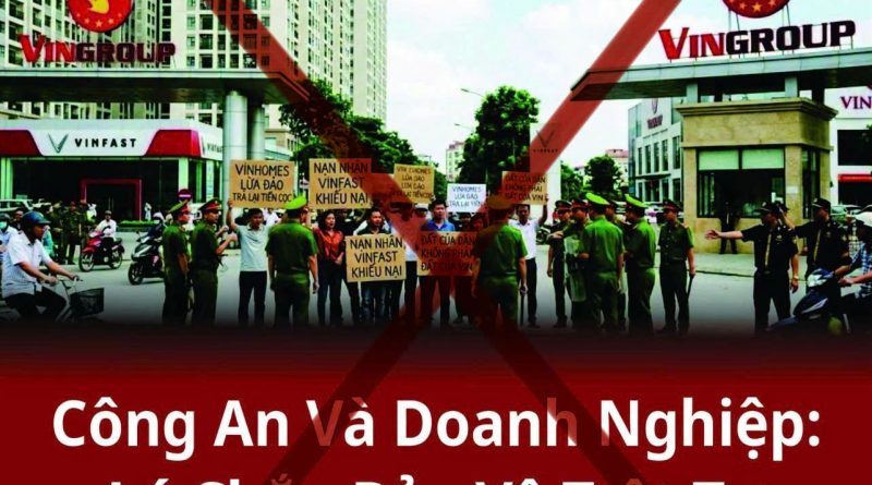 LỰC LƯỢNG CÔNG AN KHÔNG PHẢI “LÁ CHẮN” CHO BẤT KỲ TẬP ĐOÀN NÀO