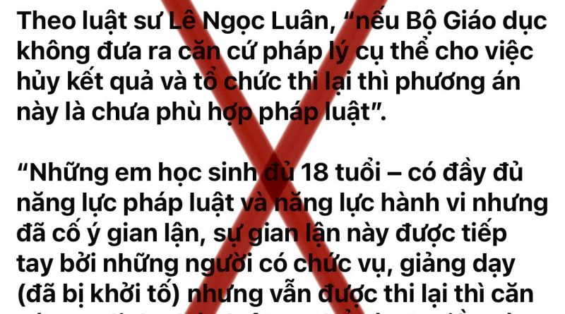 ĐỪNG BIẾN NHỮNG CÂU HỎI DẪN DẮT THÀNH “KẾT LUẬN PHÁP LÝ”