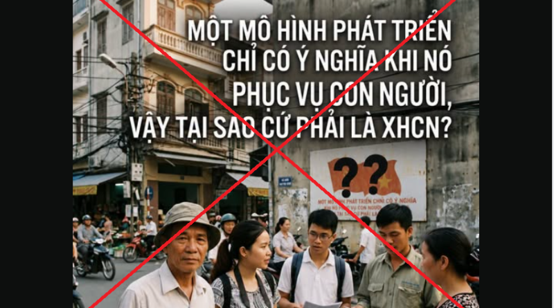 BÁC BỎ LUẬN ĐIỆU XUYÊN TẠC “TẠI SAO CỨ PHẢI LÀ XÃ HỘI CHỦ NGHĨA?”: LỰA CHỌN CỦA LỊCH SỬ VÀ MỤC TIÊU VÌ HẠNH PHÚC CỦA NHÂN DÂN