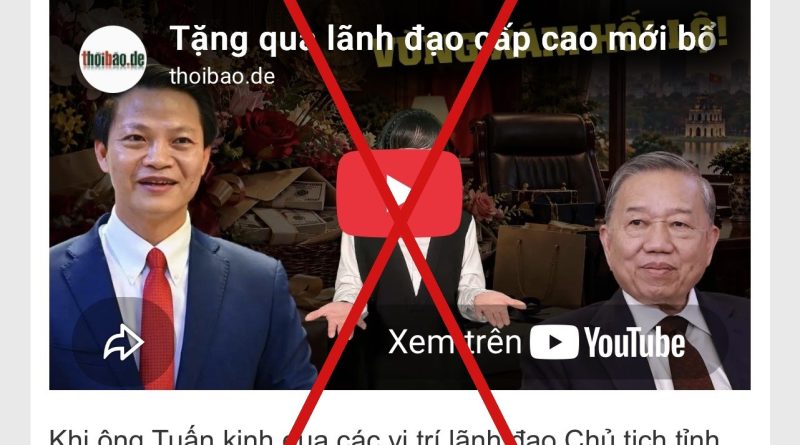 TỪ CHỐI MỘT BÓ HOA, KHÔNG THỂ KẾT LUẬN CẢ BỘ MÁY “HỐI LỘ CÔNG KHAI”
